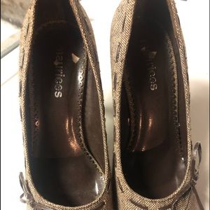 🔥Brown shoe with bow